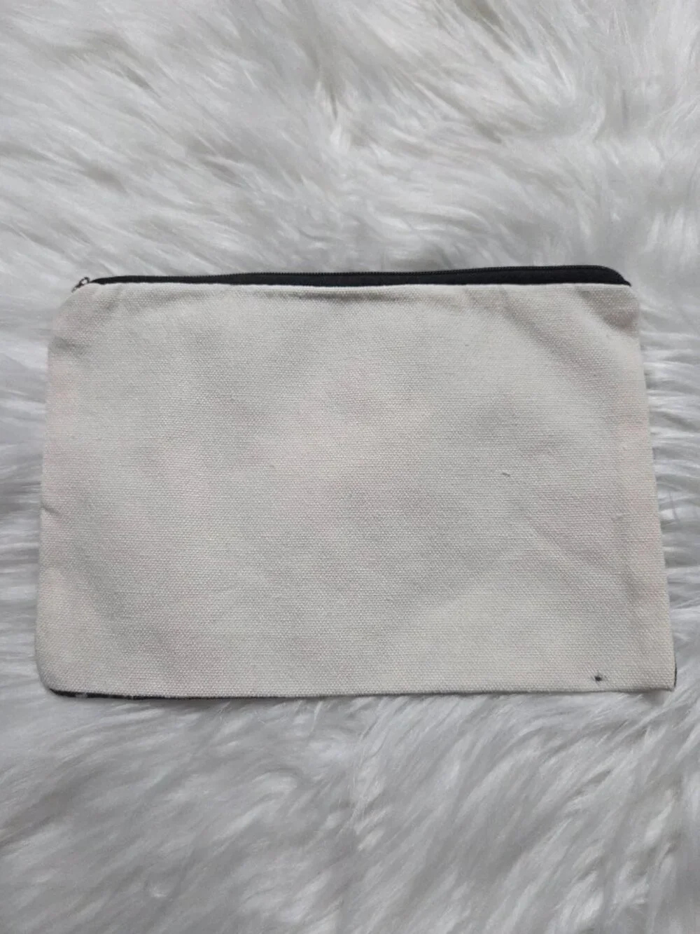 Butterfly Canvas Zipper Pouch